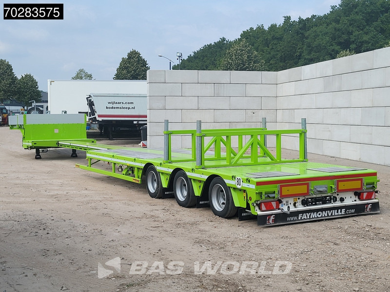 Faymonville F-S43-1AAF 3 axles Extendable Twistlocks 3x Hydraulic Steering Galvanised - Semiremorcă transport agabaritic: Foto 3 Faymonville F-S43-1AAF 3 axles Extendable Twistlocks 3x Hydraulic Steering Galvanised - Semiremorcă transport agabaritic: Foto 3