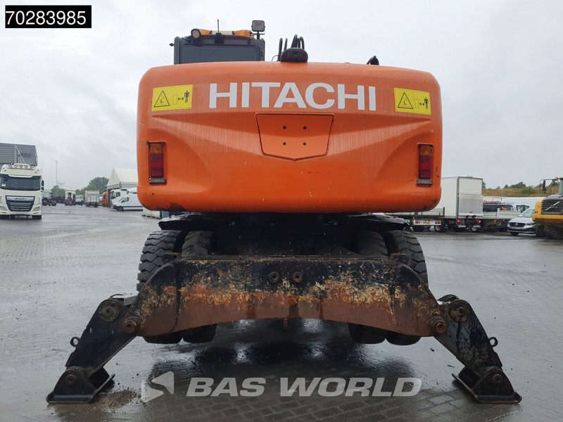 Hitachi ZX140W -3 OUTRIGGERS - ROTOTILT - Excavator pe roţi: Foto 3 Hitachi ZX140W -3 OUTRIGGERS - ROTOTILT - Excavator pe roţi: Foto 3