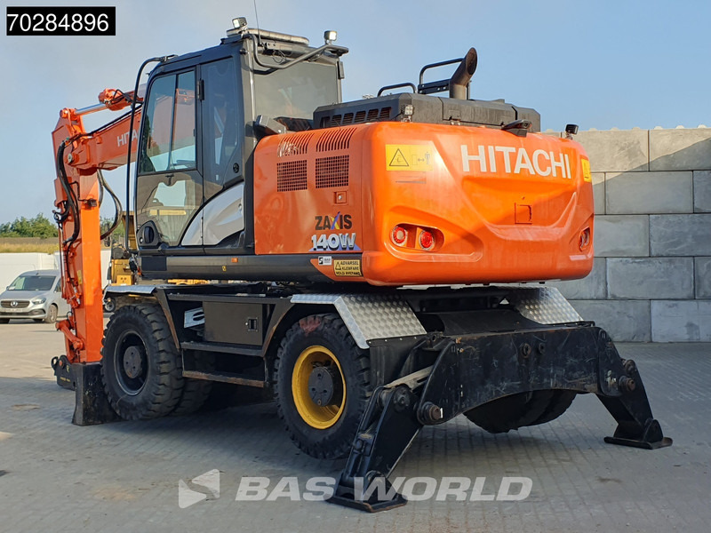 Hitachi ZX140W -6 OUTRIGGERS + BLADE - Excavator pe roţi: Foto 2 Hitachi ZX140W -6 OUTRIGGERS + BLADE - Excavator pe roţi: Foto 2