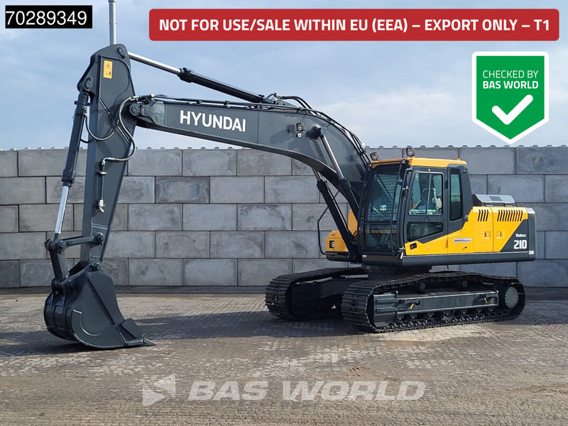 Hyundai R210 - Excavator pe şenile: Foto 1 Hyundai R210 - Excavator pe şenile: Foto 1