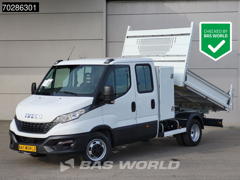Autoutilitară cu platformă Iveco Daily 35C14 Open Laadbak met Kist Dubbel Cabine Dubbellucht 3,5t Trekhaak Airco Cruise Euro6 Pickup Pritsche Open Box 2m3 A/C Towbar C: Foto 1