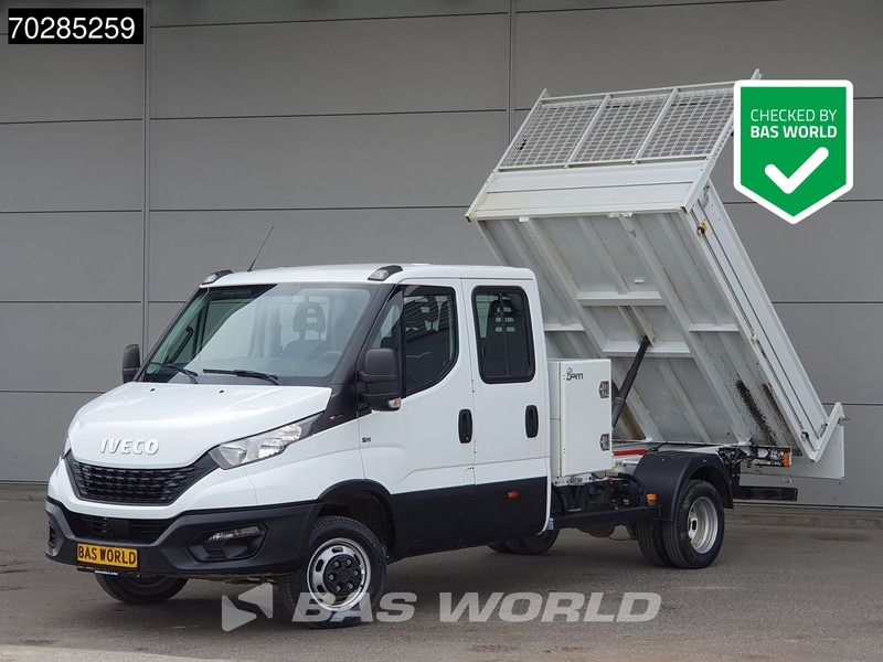 Iveco Daily 35C16 3.0L Open Laadbak met Kist Dubbel Cabine Dubbellucht Navi Airco Cruise Camera Euro6 Pritsche Pickup Open Box 2m3 A/C Towba - Autoutilitară cu platformă: Foto 1 Iveco Daily 35C16 3.0L Open Laadbak met Kist Dubbel Cabine Dubbellucht Navi Airco Cruise Camera Euro6 Pritsche Pickup Open Box 2m3 A/C Towba - Autoutilitară cu platformă: Foto 1