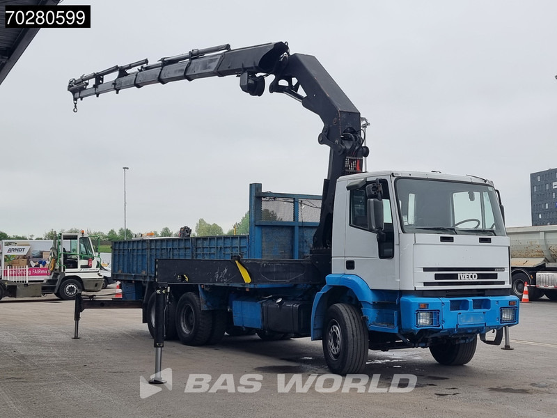 Iveco EuroTrakker 310 6X4 Palfinger PK36002 Kran Crane Manual Big-Axle Euro 3 - Camion platformă, Camion cu macara: Foto 2 Iveco EuroTrakker 310 6X4 Palfinger PK36002 Kran Crane Manual Big-Axle Euro 3 - Camion platformă, Camion cu macara: Foto 2