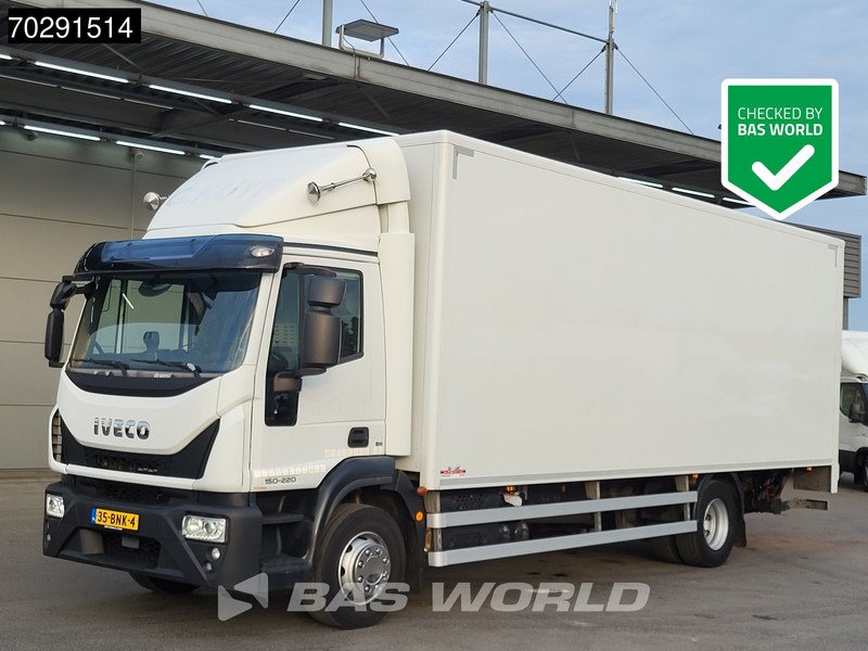 Iveco Eurocargo 150E220 4X2 15tons NL-Truck 1500kg Ladebordwand Automatic ACC Euro 6 - Camion furgon: Foto 1 Iveco Eurocargo 150E220 4X2 15tons NL-Truck 1500kg Ladebordwand Automatic ACC Euro 6 - Camion furgon: Foto 1