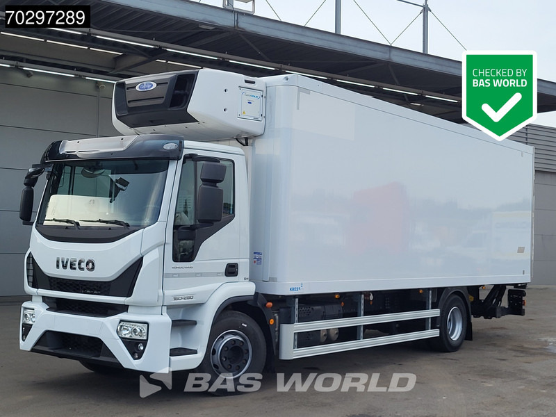 Iveco Eurocargo 160E280 4X2 Carrier Supra 1250Mt 1500kg Ladebordwand Automatic ACC Euro 6 - Camion frigider: Foto 1 Iveco Eurocargo 160E280 4X2 Carrier Supra 1250Mt 1500kg Ladebordwand Automatic ACC Euro 6 - Camion frigider: Foto 1