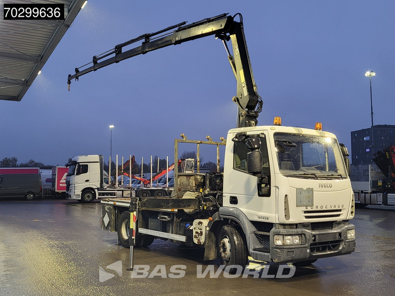 Iveco Eurocargo 160E280 4X2 Hiab 111 HIDUO Kran Crane Manual Euro 4 - Camion platformă, Camion cu macara: Foto 3 Iveco Eurocargo 160E280 4X2 Hiab 111 HIDUO Kran Crane Manual Euro 4 - Camion platformă, Camion cu macara: Foto 3