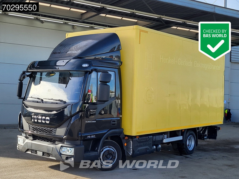 Iveco Eurocargo 75E160 4X2 7.5tonner Automatic 1000kg Ladebordwand Euro 6 - Camion furgon: Foto 1 Iveco Eurocargo 75E160 4X2 7.5tonner Automatic 1000kg Ladebordwand Euro 6 - Camion furgon: Foto 1