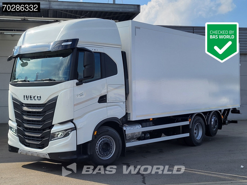 Iveco S-Way 490 6X2 NEW! 2000kg Ladebordwand Retarder Lift+Steering-Axle Navi LED - Camion furgon: Foto 1 Iveco S-Way 490 6X2 NEW! 2000kg Ladebordwand Retarder Lift+Steering-Axle Navi LED - Camion furgon: Foto 1