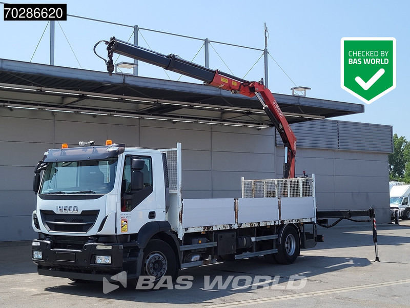 Iveco Stralis 310 4X2 Fassi F135 A.0.22 E Kran Crane Automatic Euro 5 - Camion platformă, Camion cu macara: Foto 1 Iveco Stralis 310 4X2 Fassi F135 A.0.22 E Kran Crane Automatic Euro 5 - Camion platformă, Camion cu macara: Foto 1