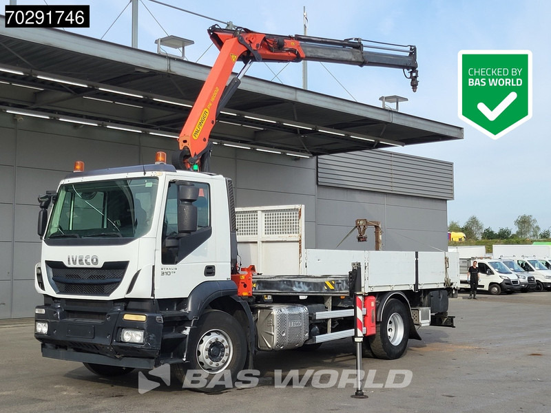 Iveco Stralis 310 4X2 Palfinger PK16002 Crane 5th+6th function Rotator Steelsuspension - Camion platformă, Camion cu macara: Foto 1 Iveco Stralis 310 4X2 Palfinger PK16002 Crane 5th+6th function Rotator Steelsuspension - Camion platformă, Camion cu macara: Foto 1