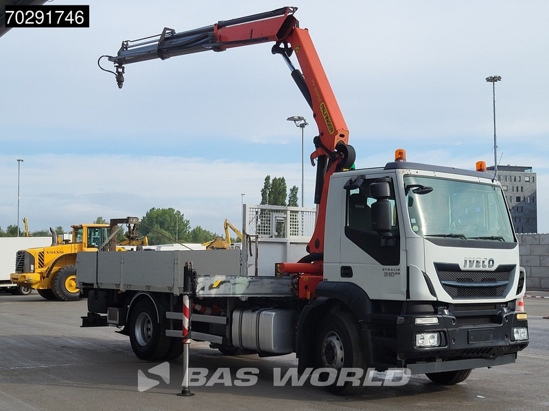Iveco Stralis 310 4X2 Palfinger PK16002 Crane 5th+6th function Rotator Steelsuspension - Camion platformă, Camion cu macara: Foto 2 Iveco Stralis 310 4X2 Palfinger PK16002 Crane 5th+6th function Rotator Steelsuspension - Camion platformă, Camion cu macara: Foto 2