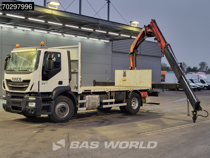 Iveco Stralis 310 Stralis 4X2 Palfinger PK 14002-EH Crane Steelsuspension Automatic Euro 6 - Camion platformă, Camion cu macara: Foto 5 Iveco Stralis 310 Stralis 4X2 Palfinger PK 14002-EH Crane Steelsuspension Automatic Euro 6 - Camion platformă, Camion cu macara: Foto 5
