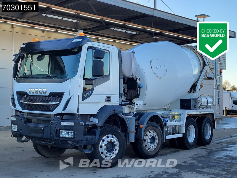 Iveco Stralis 400 8X4 9m3 Stetter mixer Steelsuspension Big-Axle Automatic Euro 6 - Autobetonieră: Foto 1 Iveco Stralis 400 8X4 9m3 Stetter mixer Steelsuspension Big-Axle Automatic Euro 6 - Autobetonieră: Foto 1