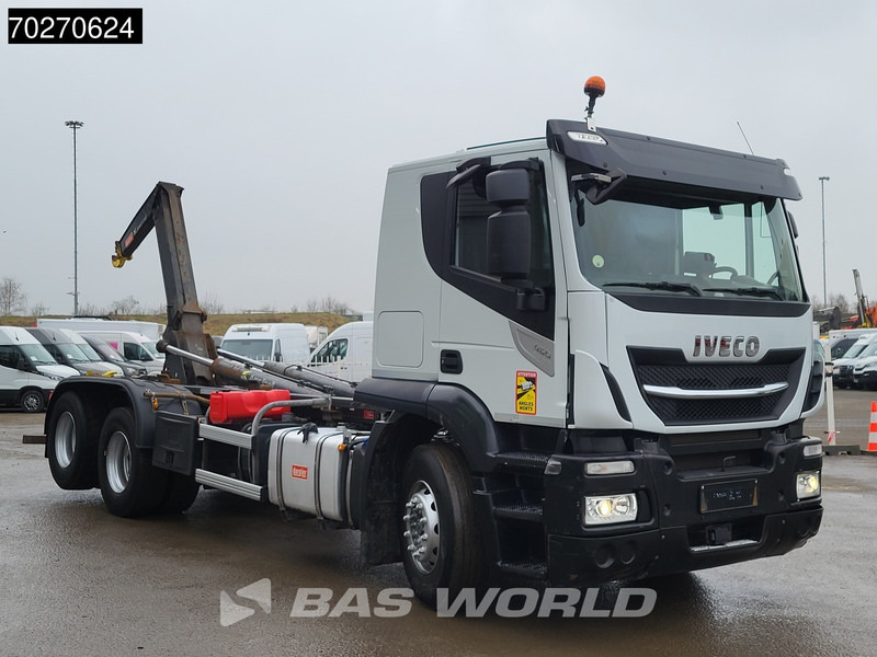 Iveco Stralis 460 6X2 20tons Marrel hooklift Lift Axle ACC Euro 6 - Camion cu cârlig: Foto 3 Iveco Stralis 460 6X2 20tons Marrel hooklift Lift Axle ACC Euro 6 - Camion cu cârlig: Foto 3