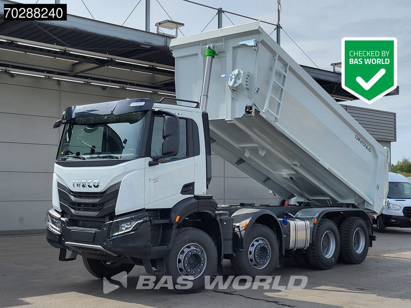 Iveco T-WAY 450 8X4 New! 20m3 Cantoni Tipper Steelsuspension Big-Axle Automatic Euro 6 - Camion basculantă: Foto 1 Iveco T-WAY 450 8X4 New! 20m3 Cantoni Tipper Steelsuspension Big-Axle Automatic Euro 6 - Camion basculantă: Foto 1