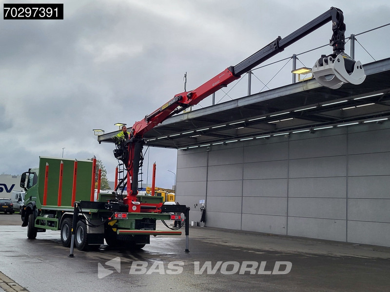 Iveco T-Way 450 6X6 UNUSED! Palfinger Q150Z Crane Retarder Holztransport Big-Axle LED Euro 6 - Camion forestier, Camion cu macara: Foto 2 Iveco T-Way 450 6X6 UNUSED! Palfinger Q150Z Crane Retarder Holztransport Big-Axle LED Euro 6 - Camion forestier, Camion cu macara: Foto 2