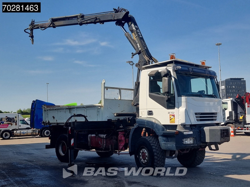 Iveco Trakker 310 4X4 Atlas 145.2-A2 Kran Crane 4x4 Big axle 6m3 3 sided tipper Euro 4 - Camion basculantă, Camion cu macara: Foto 3 Iveco Trakker 310 4X4 Atlas 145.2-A2 Kran Crane 4x4 Big axle 6m3 3 sided tipper Euro 4 - Camion basculantă, Camion cu macara: Foto 3
