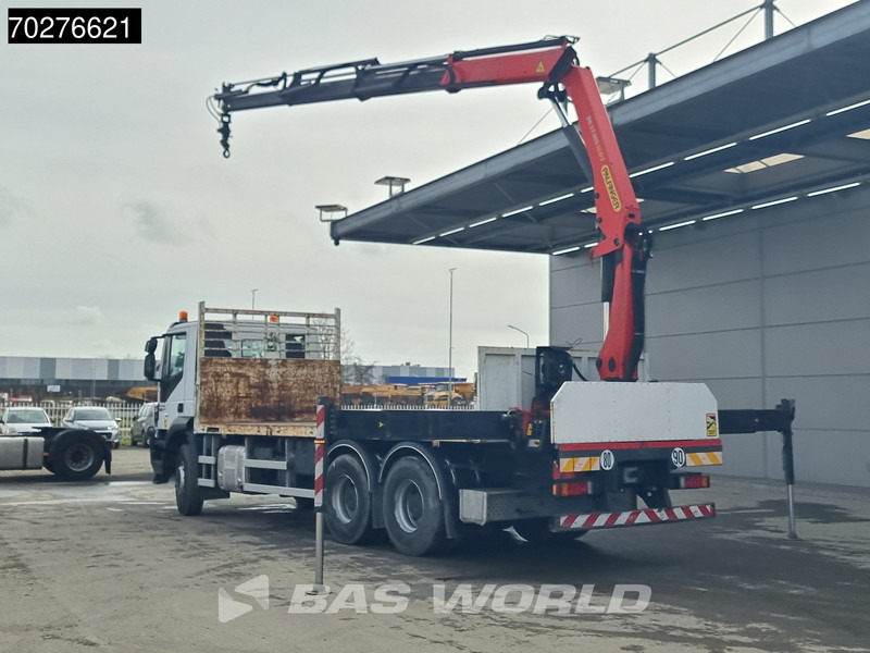 Iveco Trakker 360 6X4 Palfinger PK17.001 SLD Remote Steelsuspension Big-Axle - Camion platformă, Camion cu macara: Foto 2 Iveco Trakker 360 6X4 Palfinger PK17.001 SLD Remote Steelsuspension Big-Axle - Camion platformă, Camion cu macara: Foto 2