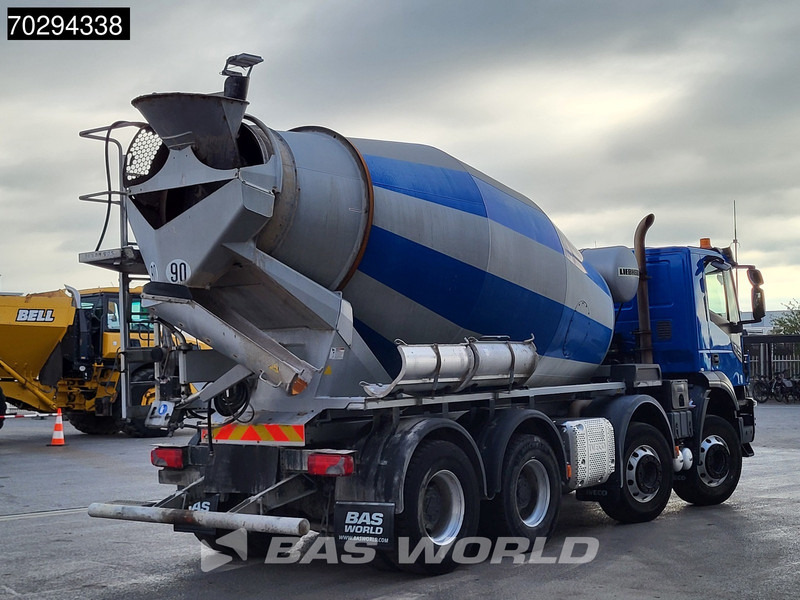 Iveco X-Way 400 X-Way 8X4 Liebherr 9m3 Big-Axle Steelsuspension Euro 6 - Autobetonieră: Foto 5 Iveco X-Way 400 X-Way 8X4 Liebherr 9m3 Big-Axle Steelsuspension Euro 6 - Autobetonieră: Foto 5