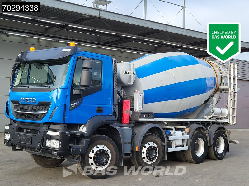 Iveco X-Way 400 X-Way 8X4 Liebherr 9m3 Big-Axle Steelsuspension Euro 6 - Autobetonieră: Foto 1 Iveco X-Way 400 X-Way 8X4 Liebherr 9m3 Big-Axle Steelsuspension Euro 6 - Autobetonieră: Foto 1