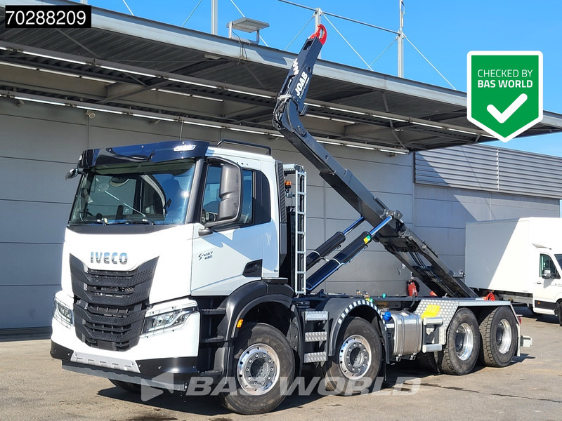 Iveco X-Way 480 8X4 NEW! 24tons JOAB containersystem Retarder Alcoa Big-Axle Navi LED Euro 6 - Camion cu cârlig: Foto 1 Iveco X-Way 480 8X4 NEW! 24tons JOAB containersystem Retarder Alcoa Big-Axle Navi LED Euro 6 - Camion cu cârlig: Foto 1