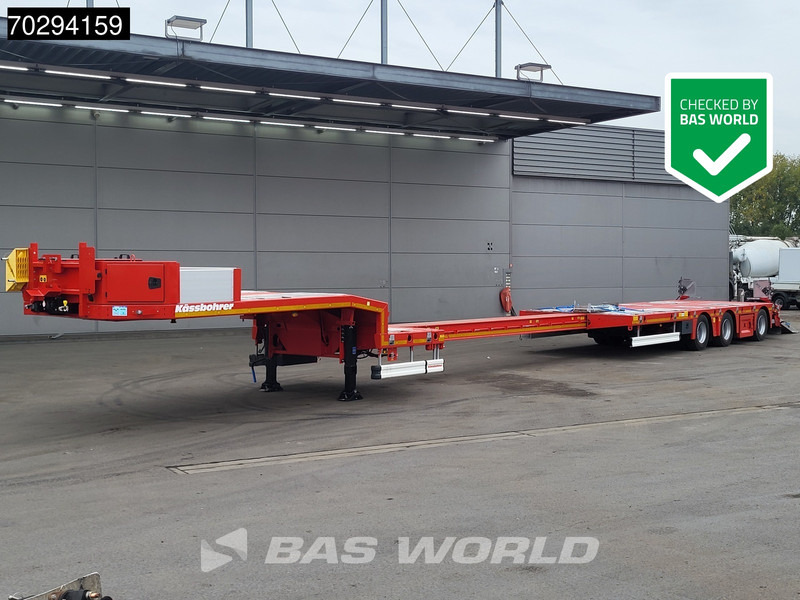 Kässbohrer LB3E 3 axles Extendable 600cm Lift+Steering Axle Scand. - Semiremorcă transport agabaritic: Foto 1 Kässbohrer LB3E 3 axles Extendable 600cm Lift+Steering Axle Scand. - Semiremorcă transport agabaritic: Foto 1