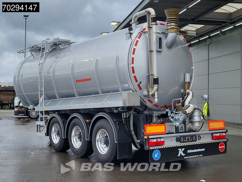 Kässbohrer STB 3 axles Gülle Waste Liftachse - Semiremorcă cisternă: Foto 3 Kässbohrer STB 3 axles Gülle Waste Liftachse - Semiremorcă cisternă: Foto 3