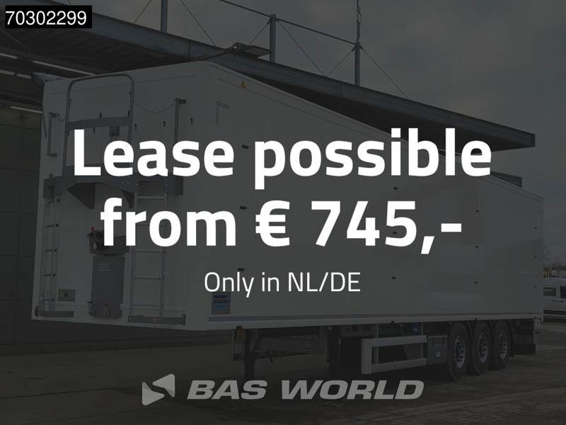 Knapen K100 10MM 92m3 3 axles NEW 92M3 10mm Liftachse - Semiremorcă cu podea culisantă: Foto 2 Knapen K100 10MM 92m3 3 axles NEW 92M3 10mm Liftachse - Semiremorcă cu podea culisantă: Foto 2