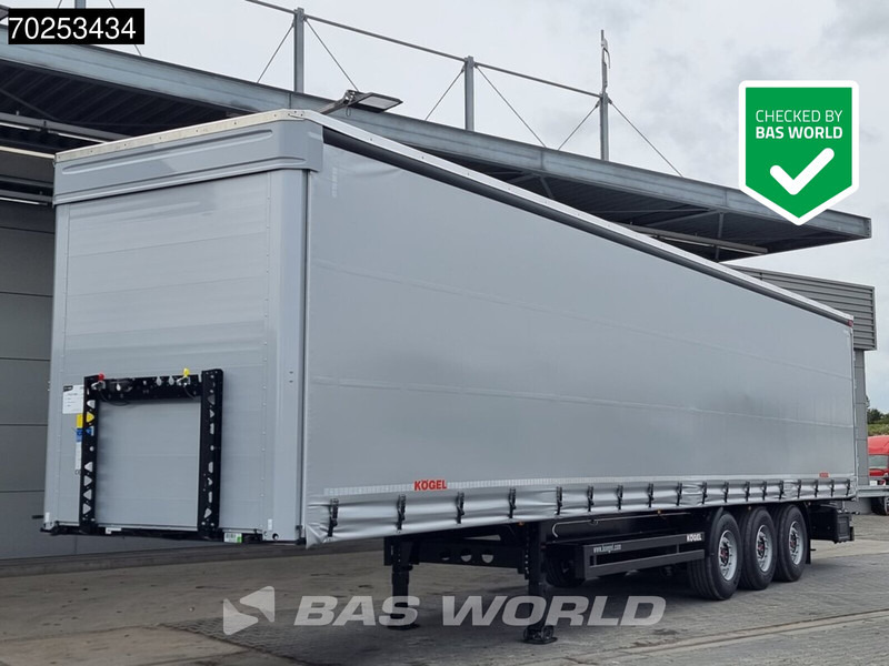 Kögel S24-1 3 axles NEW Hefdak Liftas - Semiremorcă prelată: Foto 1 Kögel S24-1 3 axles NEW Hefdak Liftas - Semiremorcă prelată: Foto 1