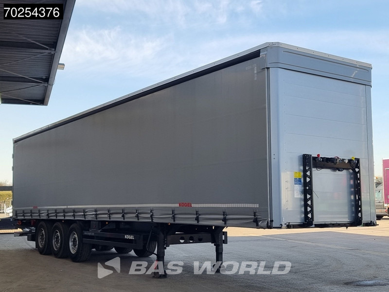 Kögel S24-1 3 axles Tailgate 2000kg NEW Liftachse Edscha LBW - Semiremorcă prelată: Foto 5 Kögel S24-1 3 axles Tailgate 2000kg NEW Liftachse Edscha LBW - Semiremorcă prelată: Foto 5