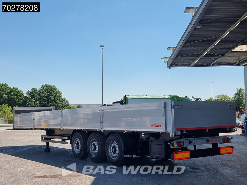 Kögel S24-1 OPEN Liftachse Bordwände - Semiremorcă platformă: Foto 2 Kögel S24-1 OPEN Liftachse Bordwände - Semiremorcă platformă: Foto 2