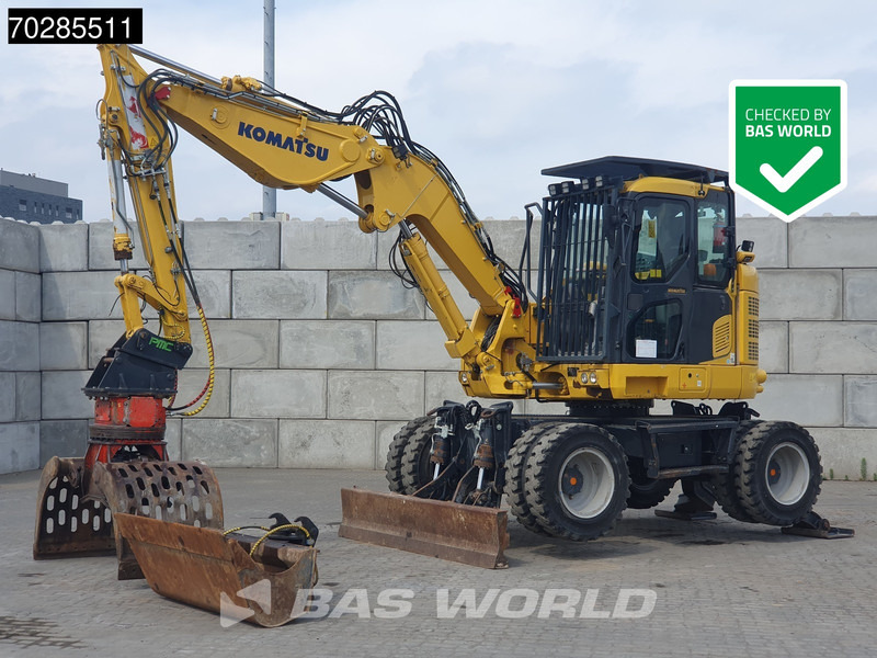 Komatsu PW118 MR -11 - Excavator pe roţi: Foto 1 Komatsu PW118 MR -11 - Excavator pe roţi: Foto 1