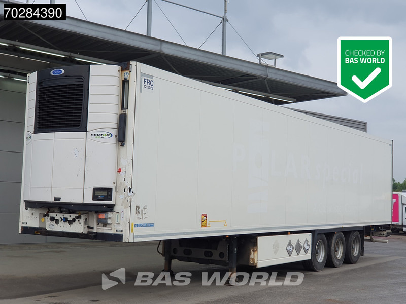 Krone Carrier Vector 1950Mt 3 axles TÜV 01/26 Doppelverdampfer Doppelstock Blumenbreit Schiebewand - Semiremorcă frigider: Foto 1 Krone Carrier Vector 1950Mt 3 axles TÜV 01/26 Doppelverdampfer Doppelstock Blumenbreit Schiebewand - Semiremorcă frigider: Foto 1