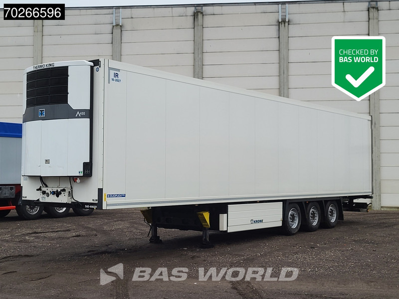 Krone ThermoKing A400 3 axles Doppelstock Blumenbreit Liftachse Palettenkasten - Semiremorcă frigider: Foto 1 Krone ThermoKing A400 3 axles Doppelstock Blumenbreit Liftachse Palettenkasten - Semiremorcă frigider: Foto 1