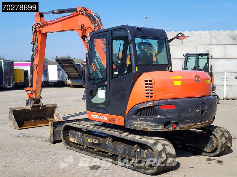 Kubota KX080 -4a2 A/C + 3 BUCKETS - Mini excavator: Foto 3 Kubota KX080 -4a2 A/C + 3 BUCKETS - Mini excavator: Foto 3