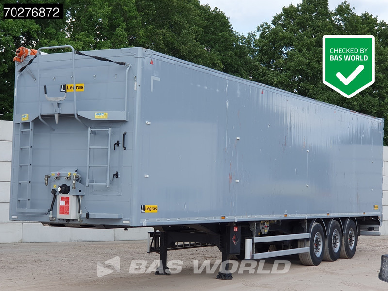 Legras F10271 10mm 92m3 Liftachse - Semiremorcă cu podea culisantă: Foto 1 Legras F10271 10mm 92m3 Liftachse - Semiremorcă cu podea culisantă: Foto 1