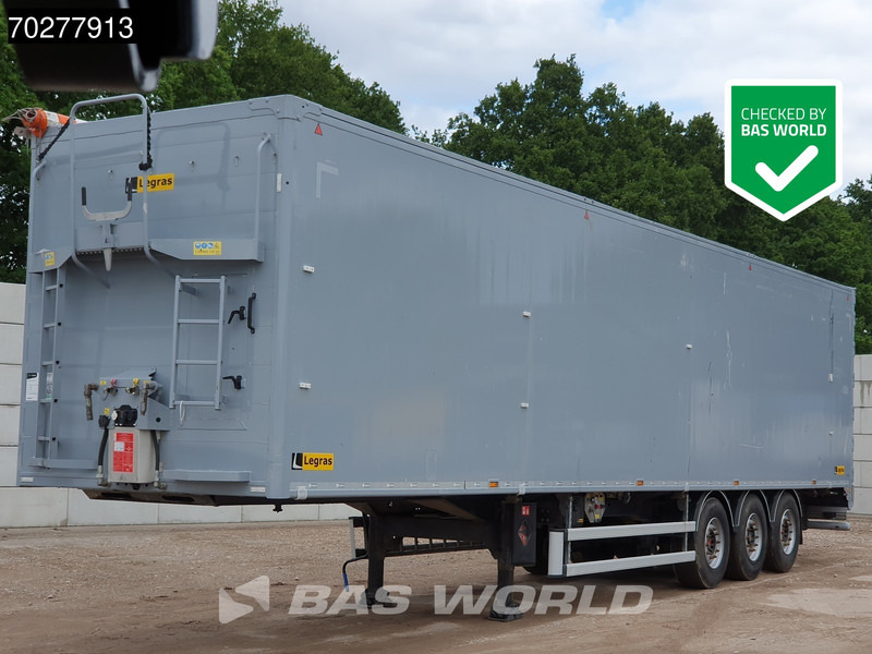 Legras F10271 10mm 92m3 Liftachse - Semiremorcă cu podea culisantă: Foto 1 Legras F10271 10mm 92m3 Liftachse - Semiremorcă cu podea culisantă: Foto 1