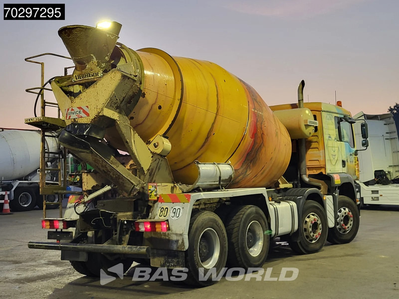 MAN 35.363 8X4 9m3 Liebherr mixer Big-Axle Steelsuspension Automatic Euro 3 - Autobetonieră: Foto 5 MAN 35.363 8X4 9m3 Liebherr mixer Big-Axle Steelsuspension Automatic Euro 3 - Autobetonieră: Foto 5