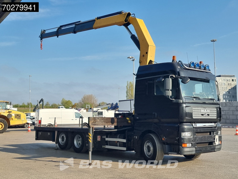 MAN TGA 26.430 6X2 Palfinger PK32080 Kran Crane Manual Liftachse Euro 4 - Camion platformă, Camion cu macara: Foto 3 MAN TGA 26.430 6X2 Palfinger PK32080 Kran Crane Manual Liftachse Euro 4 - Camion platformă, Camion cu macara: Foto 3