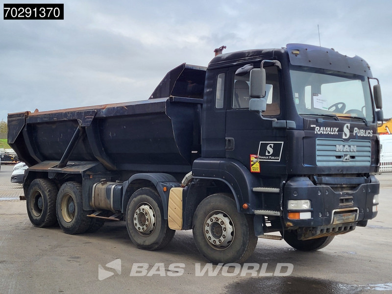 MAN TGA 35.480 8X4 BROKEN ENGINE 16m3 tipper Steel suspension Manual Retarder Euro 2 - Camion basculantă: Foto 3 MAN TGA 35.480 8X4 BROKEN ENGINE 16m3 tipper Steel suspension Manual Retarder Euro 2 - Camion basculantă: Foto 3