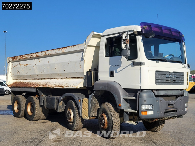 MAN TGA 41.430 8X6 23m3 Manual Big-Axle Steel suspension Euro 3 - Camion basculantă: Foto 3 MAN TGA 41.430 8X6 23m3 Manual Big-Axle Steel suspension Euro 3 - Camion basculantă: Foto 3