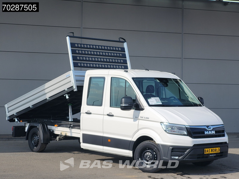 MAN TGE 3.180 Driezijdige Kipper Automaat 2025 Facelift 180PK Trekhaak LED Navi ACC Airco Cruise Euro6 Kipper Tippe Benne Kieper 3m3 A/C Towba - Autoutilitară basculantă: Foto 2 MAN TGE 3.180 Driezijdige Kipper Automaat 2025 Facelift 180PK Trekhaak LED Navi ACC Airco Cruise Euro6 Kipper Tippe Benne Kieper 3m3 A/C Towba - Autoutilitară basculantă: Foto 2