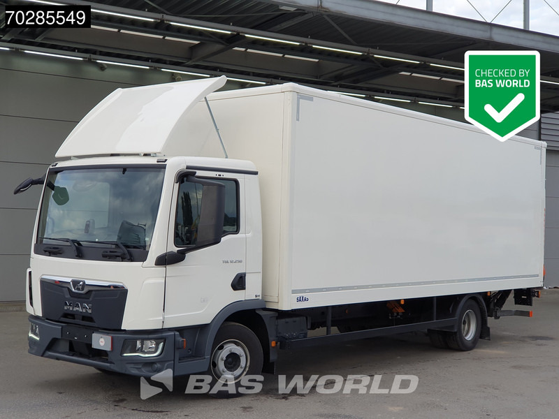 MAN TGL 12.250 4X2 12tonner 1500kg Ladebordwand Automatic Euro 6 - Camion furgon: Foto 1 MAN TGL 12.250 4X2 12tonner 1500kg Ladebordwand Automatic Euro 6 - Camion furgon: Foto 1