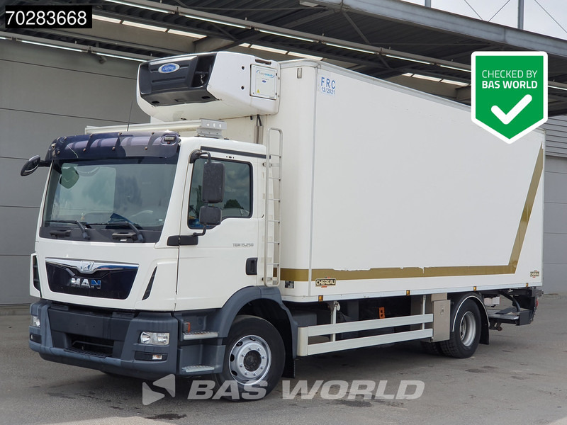 MAN TGM 15.250 4X2 Carrier Supra 850 Cooler Tailgate Euro 6 - Camion frigider: Foto 1 MAN TGM 15.250 4X2 Carrier Supra 850 Cooler Tailgate Euro 6 - Camion frigider: Foto 1