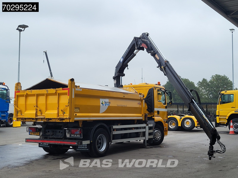 MAN TGM 18.250 TGM 4X2 NL-Truck 10m3 HSW Tipper 13Ton HMF 1300-K2 Crane Automatic Euro 6 - Camion basculantă, Camion cu macara: Foto 5 MAN TGM 18.250 TGM 4X2 NL-Truck 10m3 HSW Tipper 13Ton HMF 1300-K2 Crane Automatic Euro 6 - Camion basculantă, Camion cu macara: Foto 5