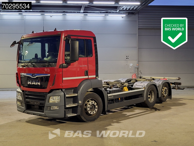 MAN TGS 26.320 6X2 ADR BDF Lift + Steering Axle Euro 6 - Camion transport containere/ Swap body: Foto 1 MAN TGS 26.320 6X2 ADR BDF Lift + Steering Axle Euro 6 - Camion transport containere/ Swap body: Foto 1