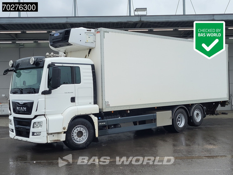 MAN TGS 26.400 6X2 Carrier Supra Tailgate Navi Xenon Lift Axle Euro 6 - Camion frigider: Foto 1 MAN TGS 26.400 6X2 Carrier Supra Tailgate Navi Xenon Lift Axle Euro 6 - Camion frigider: Foto 1