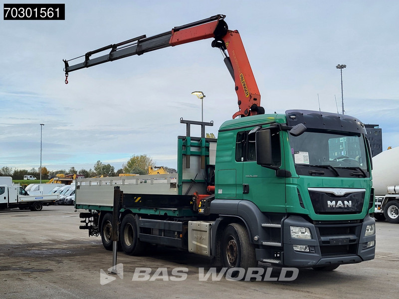 MAN TGS 26.400 6X2 Palfinger PK23001 EH Crane Kran Remote Retarder Euro 6 - Camion platformă, Camion cu macara: Foto 3 MAN TGS 26.400 6X2 Palfinger PK23001 EH Crane Kran Remote Retarder Euro 6 - Camion platformă, Camion cu macara: Foto 3