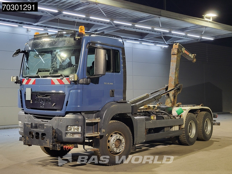 MAN TGS 26.400 6X4 Hiab XR21S56 Containersystem Automatic Euro 5 - Camion cu cârlig: Foto 3 MAN TGS 26.400 6X4 Hiab XR21S56 Containersystem Automatic Euro 5 - Camion cu cârlig: Foto 3