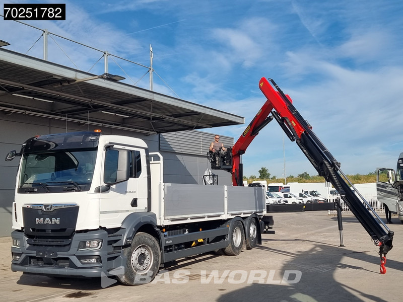 MAN TGS 26.440 6X2 NEW NL-Truck Palfinger PK20.501 L TEC3 Kran Baustoff Lift-Lenk Asche - Camion platformă, Camion cu macara: Foto 5 MAN TGS 26.440 6X2 NEW NL-Truck Palfinger PK20.501 L TEC3 Kran Baustoff Lift-Lenk Asche - Camion platformă, Camion cu macara: Foto 5
